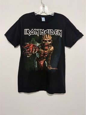 Pacific Short Sleeve "Iron Maiden the Book of Souls" T-Shirt Men's Size M